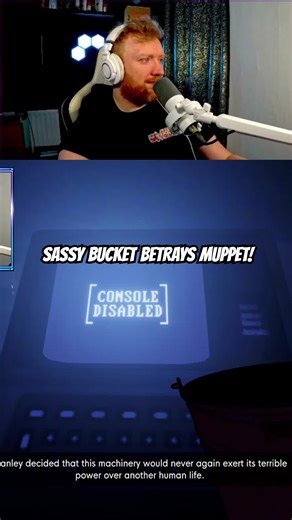 The Sassy Bucket's Betrayal! Muppet Shocked! #StanleyParable #BucketBetrayal #MuppetShock #GamingPlotTwist #MindControl #TwitchMoments #ClipGPT #streamladder