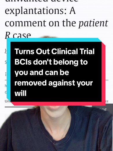 Clinical Trial BCIs: Ownership and Ethical Concerns