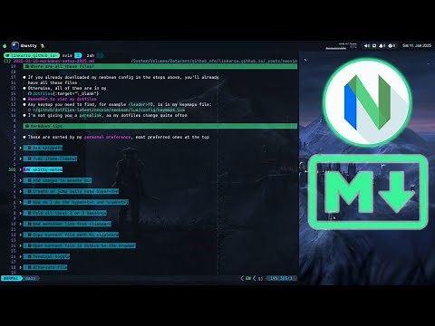 My complete Neovim markdown setup and workflow in 2025