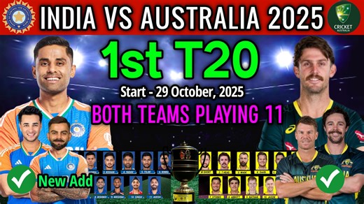 330K views · 6.4K reactions | India vs Australia 1st T20 Match 2025 |...