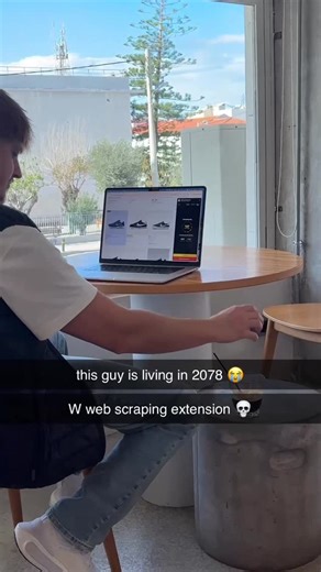 Ultimate Web Scraper on Instagram: "He’s using a chrome extension called ultimate web scraper 👀 #automation #data #techtok #productivity #ecommerce"