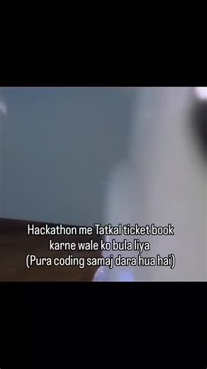 Sly Solutions on Instagram: "Hackathon arrange Kiya jaye #reels #viral #slysolutions #insta #internship #btech #bca #memes #trend #it"