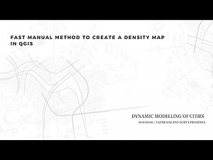 Fast Manual Method to Create a Density Map in QGIS