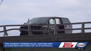 2 MaineDOT workers killed in crash on I-95