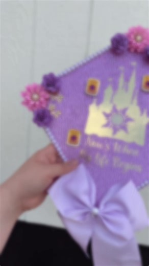 ✨ Now’s when my life begins. ✨ For the grads ready to start their next chapter 💜🎓 Custom grad cap toppers available now! Message me to design yours before graduation season fills up. #GradCapTopper #GraduationCap #ClassOf2026 #seniorszn #fyp