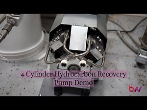 4 Cylinder Hydrocarbon Recovery Pump Demo