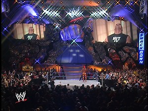 Why did Smackdown stop using a ramp in 2003 ?