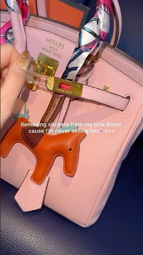 So satisfying!!!🩷🌸 #bag #hermes #haul #bags #pink #luxury #shorts #birkin #accessories #fashion