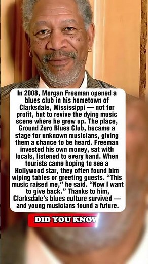 The Day Morgan Freeman Saved the Blues