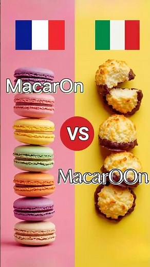 Macaron vs Macaroon| What’s the Difference? #shorts