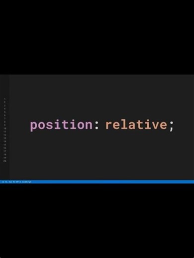 Relative Positioning CSS #coding #flexbox #css
