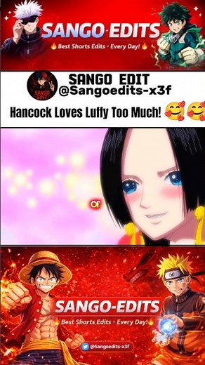 Hancock Loves Luffy Too Much🥰🥰#onepiece#luffy#hancock #shorts#onepiece#anime