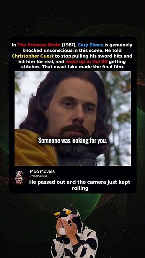 Did You Know Cary Elwes Was Really Knocked Out in This Scene
