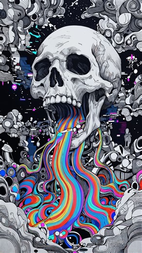 Trippy 🌈 Rendered all locally from a single image in @comfyui #animatedart #color #trippyart | Julien AI Art