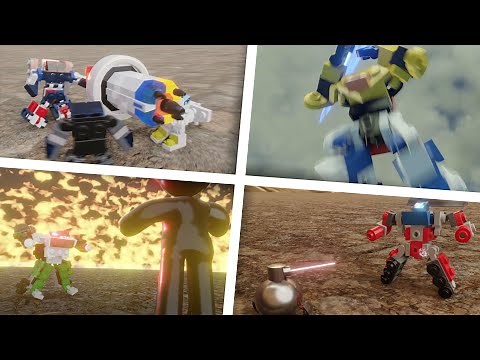 Brickmecha LEGO robot transformers animation compilation 38 #lego #moc #legomoc #レゴ #レゴロボ #レゴ変形ロボ