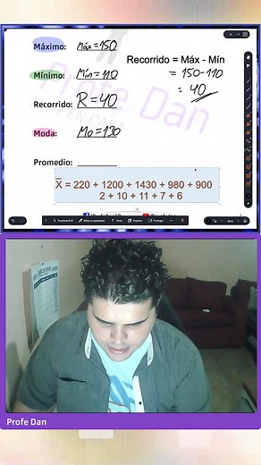 Ejercicio sobre Medidas de posición y resumen #01 | Profe Dan CR