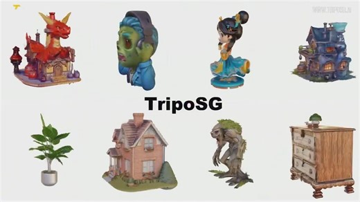 Tripo 开源两款前沿 3D 生成 AI 模型