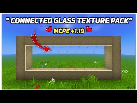 Connected Glass Texture Pack For Mcpe 1.19 | Connected Glass Texture Pack Minecraft Pe |Devay Gaming