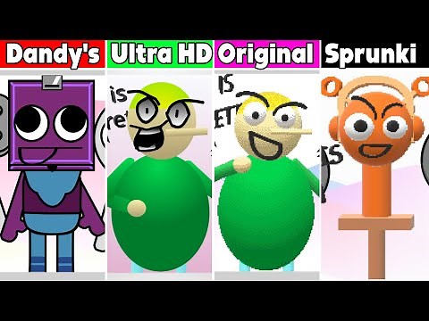 Fiddlebops All Versions | Dandy's World Vs Sprunki Vs Remastered Vs Fiddlebops OG