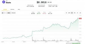 Bitcoin Layer 2 Stacks' STX Token Surges as Bitgo Integration Seen Boosting Institutional Adoption