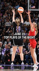 What a night of basketball 💫 Rookies stepping up, fourth quarter takeovers, and statement wins... these were the top plays from yesterday's action! | WNBA