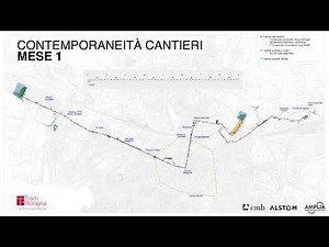 Il piano di cantierizzazione della Linea rossa del tram