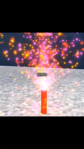 How Fireworks Were Invented | From Gunpowder to Sky Explosions 🎆 #fireworks #engineering #3danimation #fyp #technology | Voltrex4