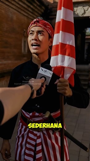 Interview with the Royal Standard Bearer in 1340 shows the meaning of the Majapahit symbol #timet...