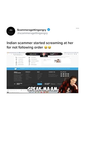@scammersgettingangry on Instagram: "You just TYYYYYYPPPEEE 😭😭😂 Inside a crowded call center in India, dozens of phones rang nonstop. Workers sat in small cubicles, repeating the same script over and over. Fake refunds. Fake bank errors. Fake computer viruses. It was a factory of lies, and business was booming. But one day, a scammer dialed a number that changed everything. On the other end was a man who sounded older, slower, and confused. Perfect bait. The scammer leaned into his role, spea