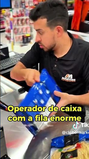 Essa é a Rotina de OPERADOR de CAIXA de SUPERMERCADO