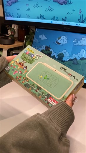 Nana.naji✨ on Instagram: "🍃🏡 I can look at the box all day honestly (⌒‐⌒) was able to find this on buyee right below $300 😭 which is to be expected in the big 2025 & upcoming years🤧 now IF you're lucky to get it even lower.. here 🍪 < I have a full-length youtube video on youtube on this PLUS I'll show you my games and theme since I modded it as well! gameplay included ~> ♡ ♡ ♡ ________________ #fypシ #unboxing #aesthetic #3ds #animalcrossing #2dsxl #nintendo"