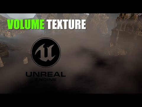 Create a volume texture in Unreal Engine 5