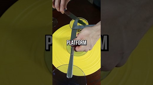 Observing how glass can appear to float in water