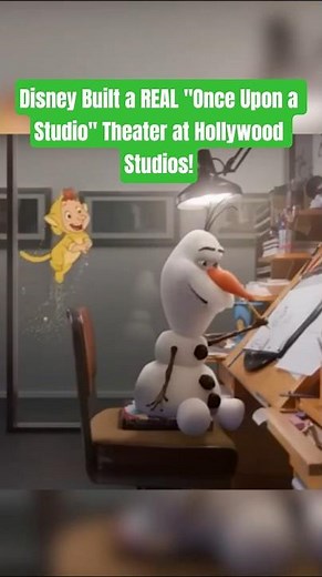 Disney Built a REAL "Once Upon a Studio" Theater at Hollywood Studios!