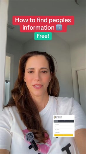 How to Find Someone's Information for Free