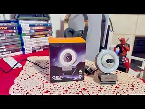 Simple Setup, Stunning Quality & Budget Friendly: Gusgu 1440p Webcam with Ring Light