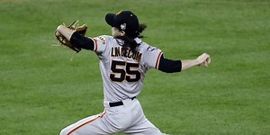 Tim Lincecum showed off his relief potential while leading the Giants to the 2012 World Series title