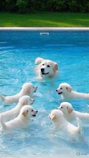 Dogs swimming #cute #puppy #cutedog #animals #love
