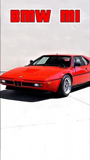 Legendary BMW M1: An Icon of the Supercar
