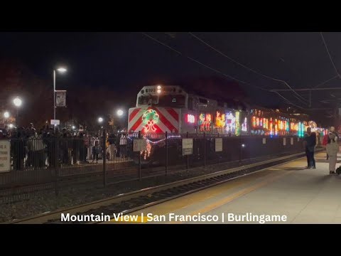 Caltrain's 2023 Holiday Train: Mountain View | San Francisco | Burlingame