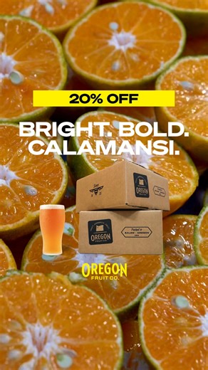 Limited time only. Ferment something rare with 100% calamansi fruit puree. A hint of tropical flavor that won't overpower your beer. 20% off with code: Calamansi20 | Oregon Fruit