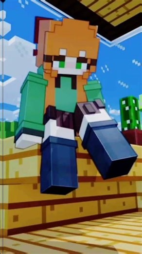 Alex Vs All Mobs☠️ #minecraft #shorts