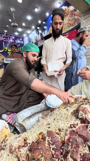 ASMR Kabuli Pulao #peshawaripulao #streetfood
