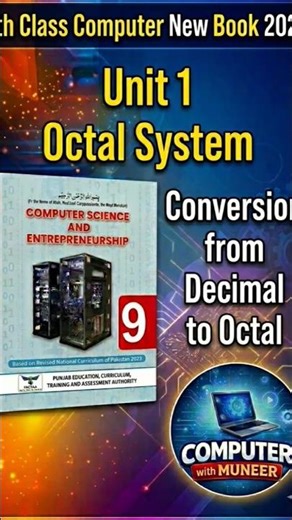 Unit 1 Octal Number System 🔥 | Octal to Binary & Decimal to Octal
