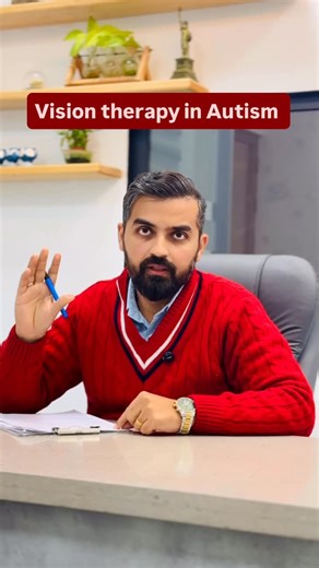 Dr. Vipul Vithal on Instagram: "Vision Therapy for Children with Autism: Addressing Amblyopia and Strabismus and Stereopsis. We discuss how vision problems like amblyopia and strabismus are common in children with autism and can significantly impact their ability to write, understand three-dimensional objects, and navigate their environment. We explain why visual cues and pictures are important tools for communication, and we urge parents to consult an ophthalmologist if their child struggles wi