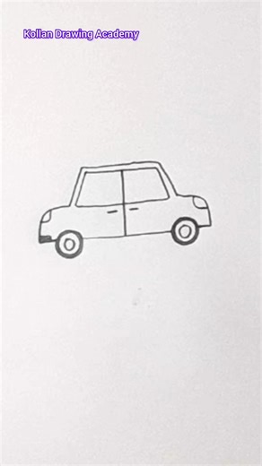 Easy Method to Draw a Car Using the Letter “T”#drawing