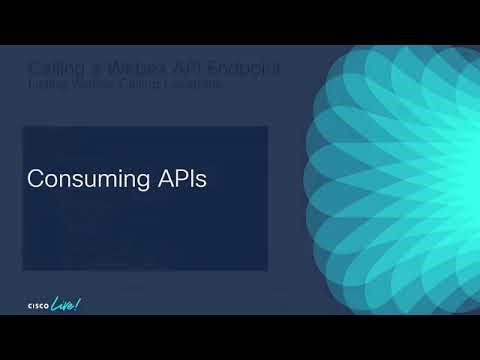 Agile Management of Webex Calling Theres an API for that
