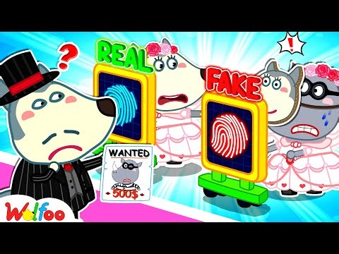 Real VS Fake Bride | Watch Out for Stranger under the Fake Mask | Wolfoo Channel | Kids Cartoon