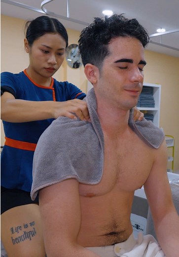 Ultimate ASMR Barbershop Experience with Massage Services