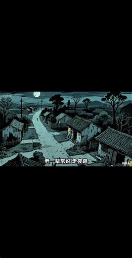 走夜路不要踩香灰#恐怖故事 #禁忌#创作者扶持计划 #走夜路 #灵异怪谈